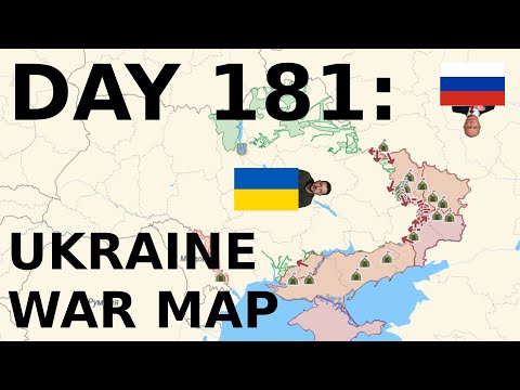 Day 181: Ukraine War Map