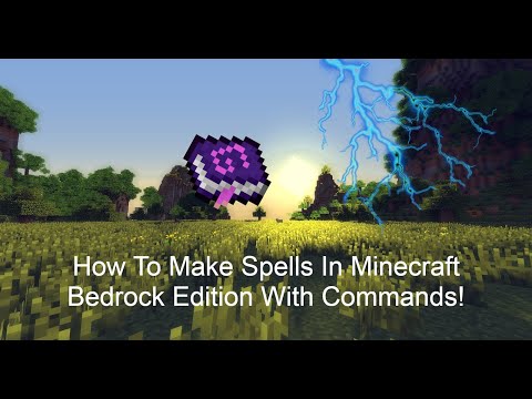 Minecraft: Cool Simple Spell Book Commands!