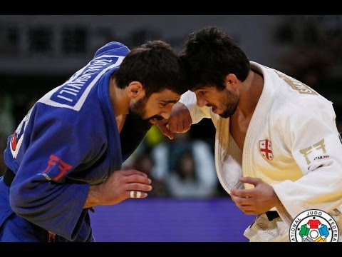 Nugzar Tatalashvili (GEO) vs. Lasha Shavdatuashvili (GEO) -73kg Judo Grand Slam Tokyo 2015