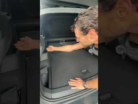 💡VW Tiguan flexible trunk features #shorts