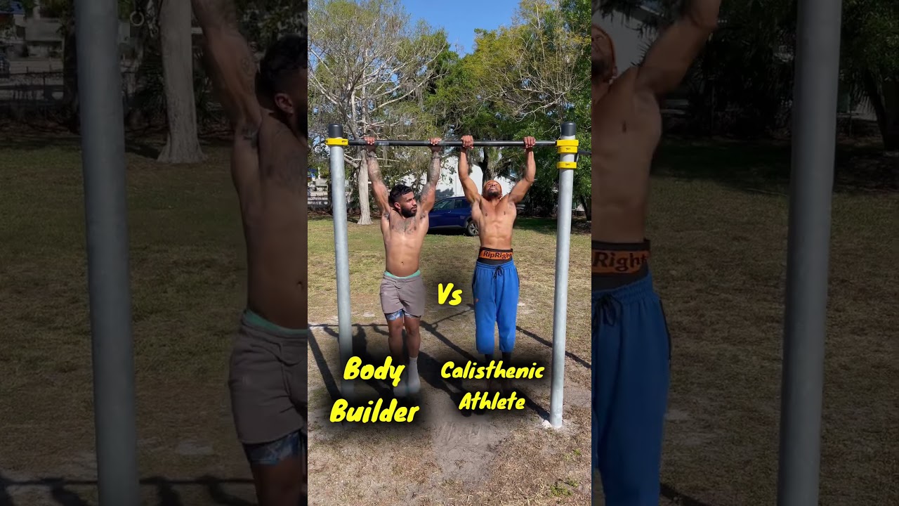 BodyBuilder Vs Calisthenics Athlete @MrVelocity_