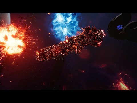 Skalgrim Mod 2021: Adeptus Mechanicus vs Chaos - Massive Battle, Battlefleet Gothic Armada 2