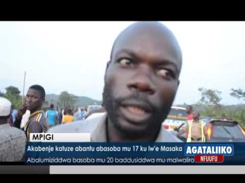 Akabenje katuze abantu abasoba mu 17 ku lw’e Masaka