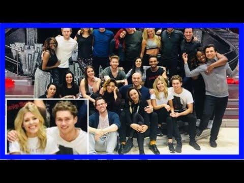 Strictly's mollie king and aj pritchard caught holding hands in cute pic of dancers preparing for t