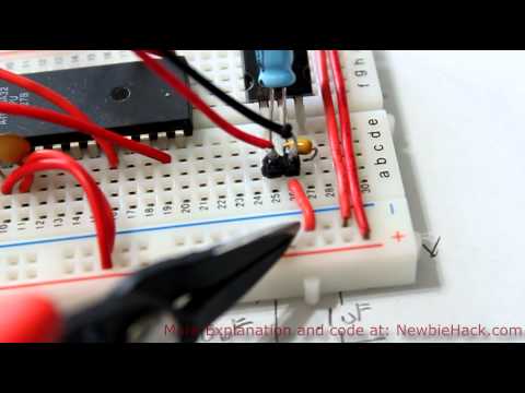 25. Arduino for Production!  AVR Atmega32 - Using other Power Sources