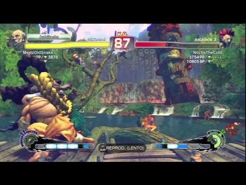 MessiOldSnake Gouken VS NoctisTheCold Akuma