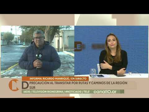 ¡Llegó la nieve y el frio a la Región Sur! Sorprendió a los vecinos de Jacobacci