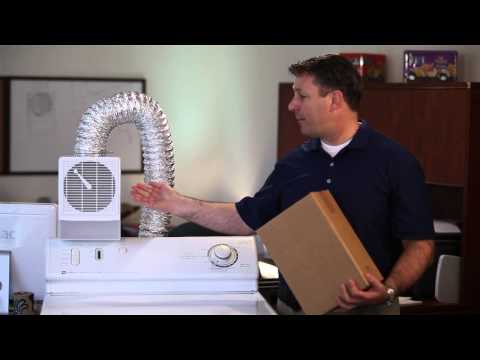 Indoor Lint Trap Filter - See how it works!