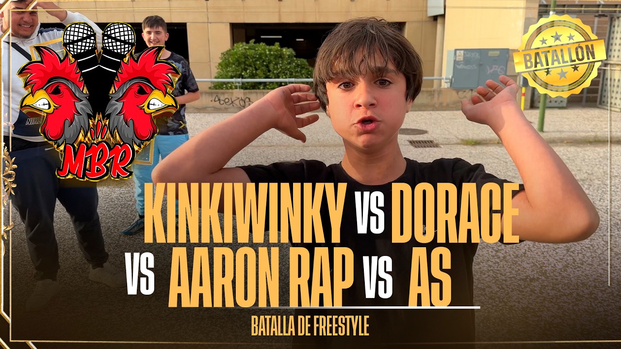 KINKIWINKY VS DORACE VS AARON RAP VS AS 1ª RONDA BATALLA DE FREESTYLE MIRAELBUENRAP DELUXE ZARAGOZA