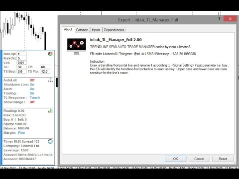 Video Trendline Trade Manager