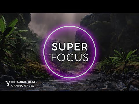40 Hz Study Music - GAMMA Binaural Beats, Brainwave Music for Focus and Concentration