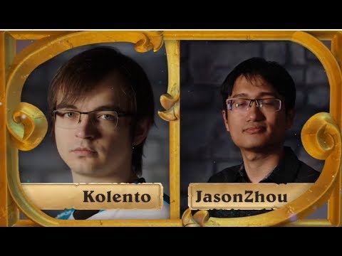 JasonZhou vs  Kolento - Group B Day 1 - Elimination Match - 2017 HCT World Championship