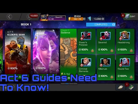 Everything you need to know about the Act 6 Completion and Exploration Guides