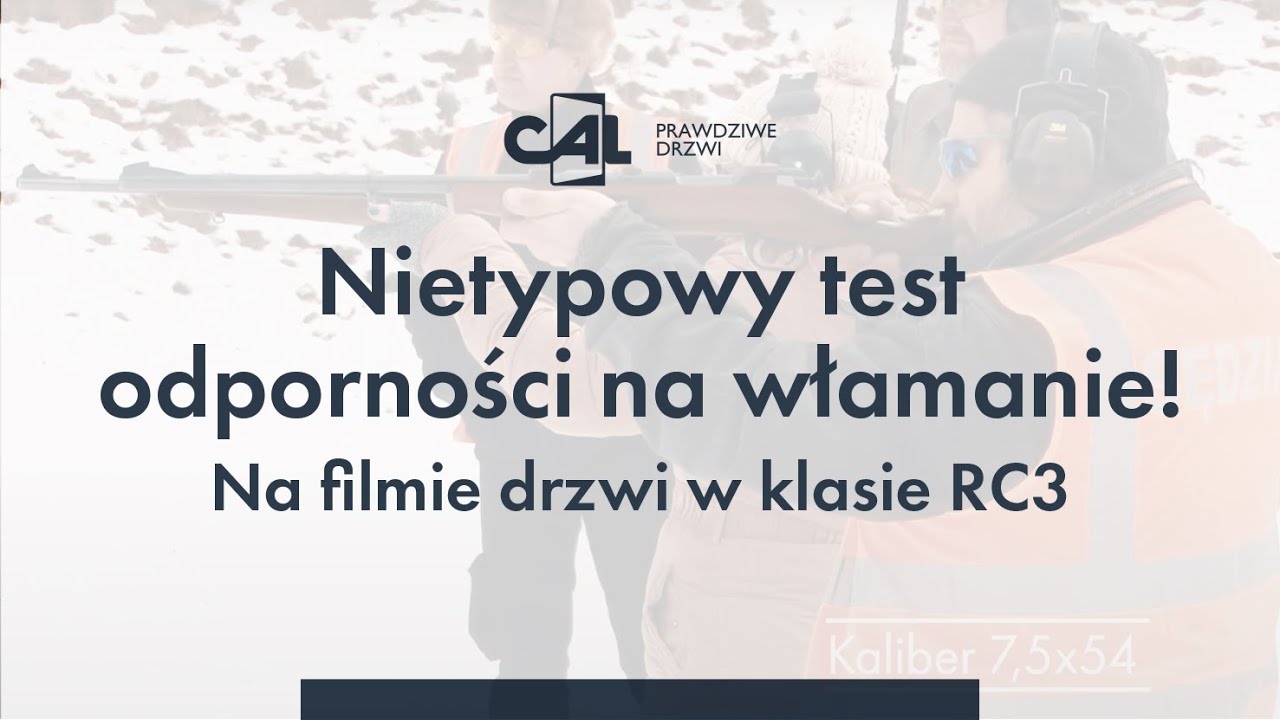 Nietypowy test odporności na włamanie! Na filmie drzwi w klasie RC3