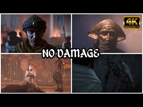 Assassin's Creed Mirage | All Bosses & DLC Boss (NO DAMAGE/HARD MODE) [4K]