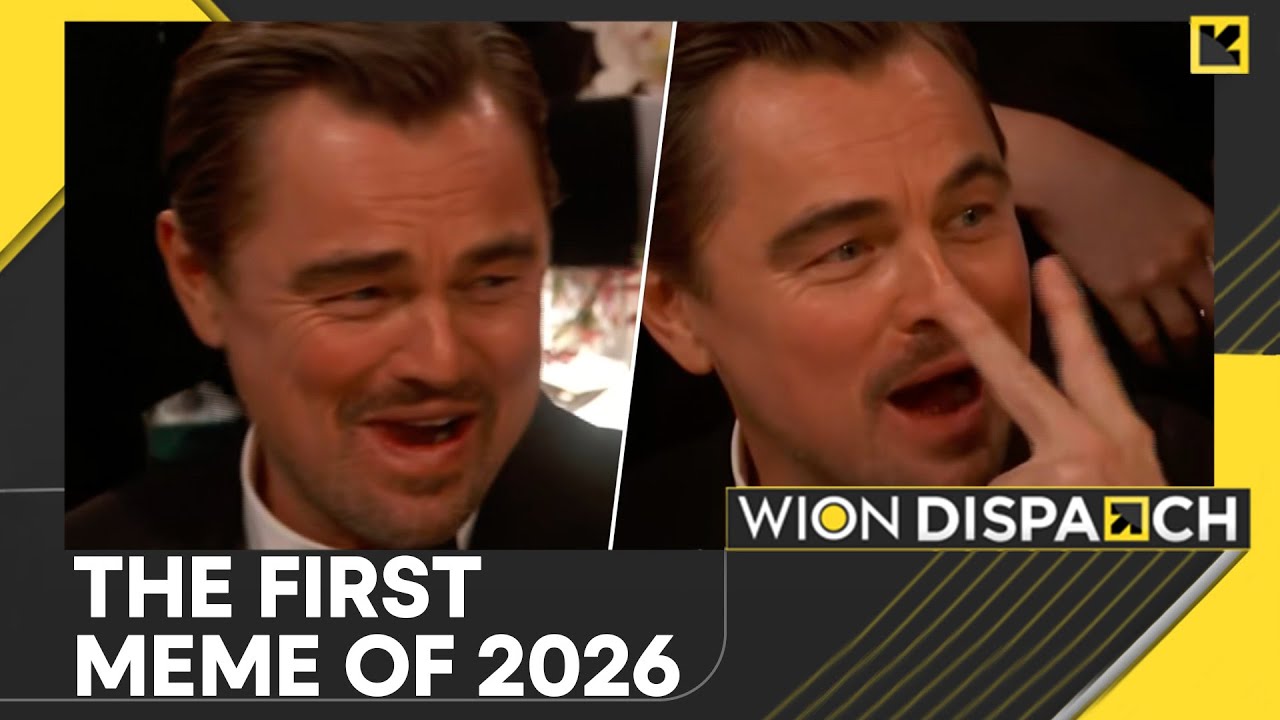 Leonardo Dicaprio Created '100 Memes in 30 Seconds': Golden Globes 2026 | WION Dispatch