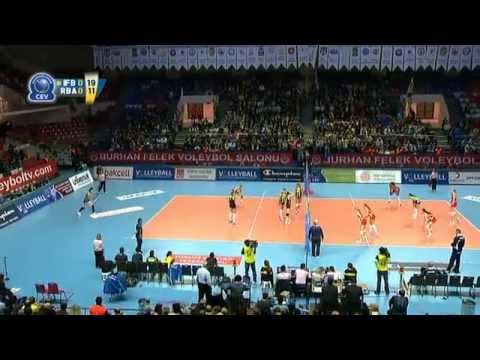 CEV Champions League 2012 - Fenerbahce Universal ISTANBUL 3-0 Rabita BAKU