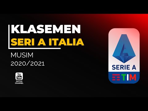 Data Visualisasi - Klasemen Seri A Liga ITALIA Musim - 2020/21