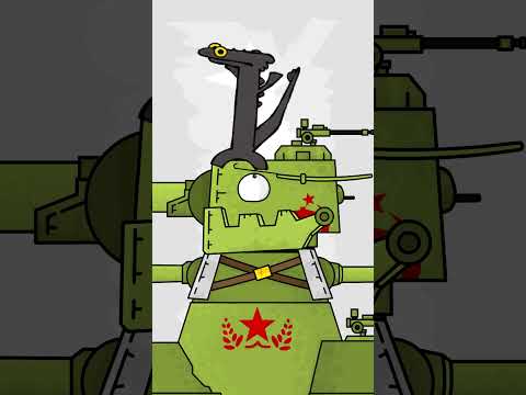 Toothless dancing Meme on the KV-44 tower! - cartoon about tanks #kv44  #cartoon #pasha #steel #meme