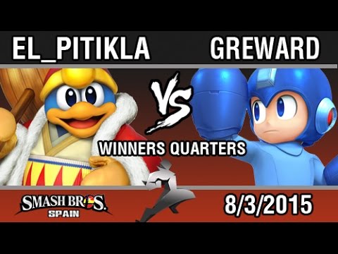 Òsom Fights National - El_Pitikla (Rey Dedede) VS.Greward (Megaman) SSB4 Winners Quarters
