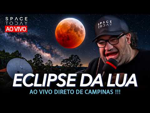 ECLIPSE LUNAR 2026 – AO VIVO DIRETO DO OBSERVATÓRIO DO PICO DAS CABRAS !!!