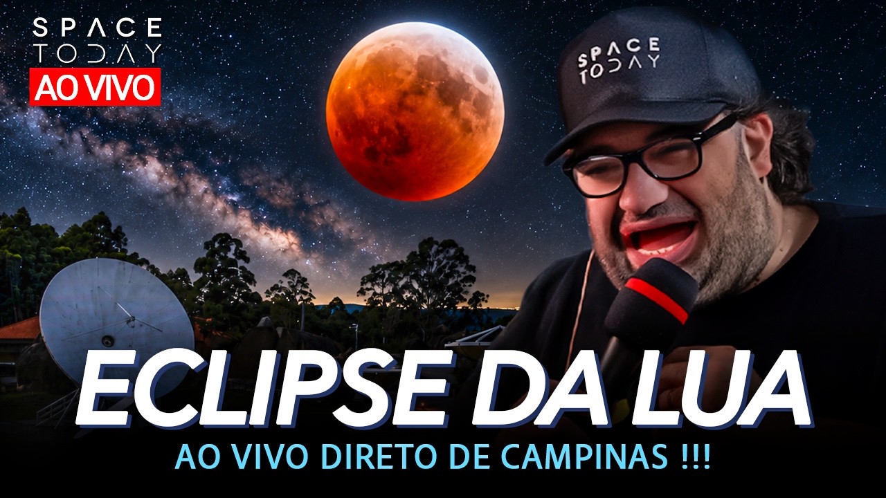 ECLIPSE LUNAR 2026 - AO VIVO DIRETO DO OBSERVATÓRIO DO PICO DAS CABRAS !!!