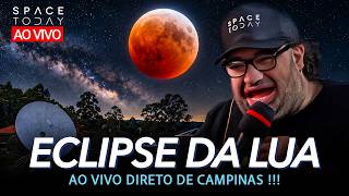 ECLIPSE LUNAR 2026 - AO VIVO DIRETO DO OBSERVATÓRIO DO PICO DAS CABRAS !!!