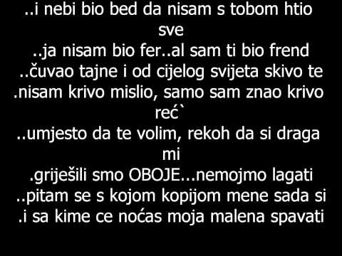 Jizzy - Malena (Croatia summer 2012 - Lyrics)