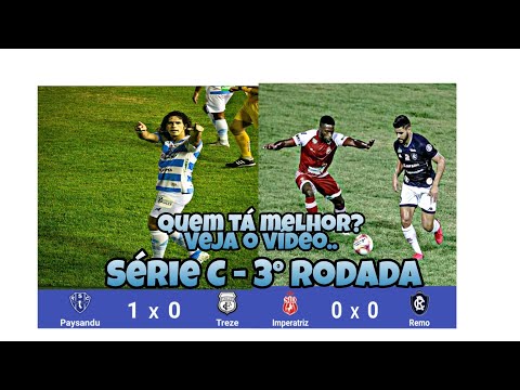 Série C 2020 - Paysandu 1x0 Treze / Imperatriz 0x0 Remo