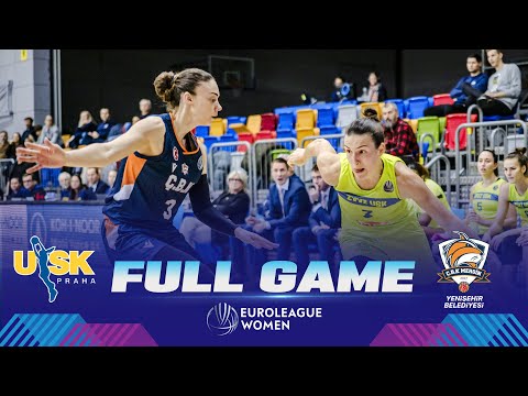 ZVVZ USK Praha v Cukurova Basketbol Mersin | Full Basketball Game | EuroLeague Women 2023-24