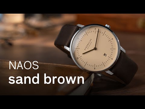 Naos sand brown | STERNGLAS Zeitmesser