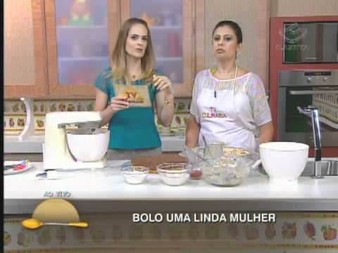 Bolo uma linda mulher