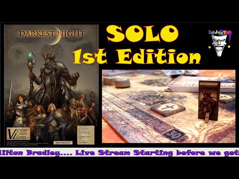 Darkest Night 1st Edition Necromancer Bundle Game #1 For 2025 Random Hero Selection