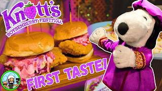 FIRST LOOK! Knott's Boysenberry Festival 2026 Tasting Preview 🍇 | Media Event at Knotts Berry Farm