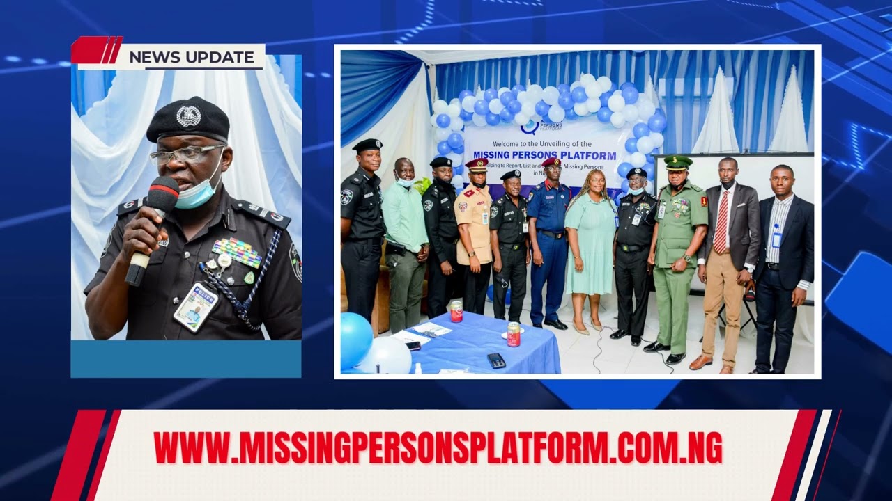Missing Persons Platform Nigeria is Live