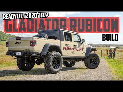 ReadyLIFT 2020 Jeep Gladiator Build