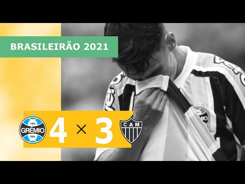 Grêmio 4 x 3 Atlético-MG - Gols - 09/12 - Brasileirão 2021
