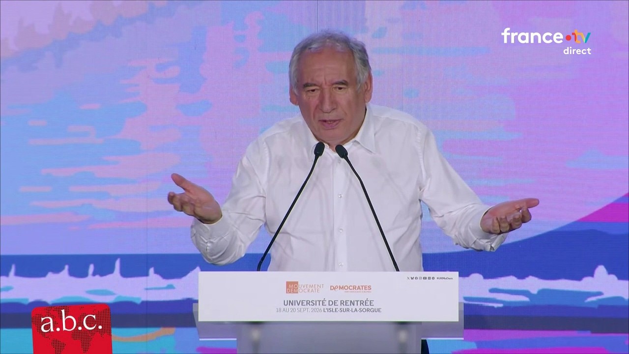 L’anecdote poignante de François Bayrou  - L’ABC de Bertrand Chameroy - 21/09/2026