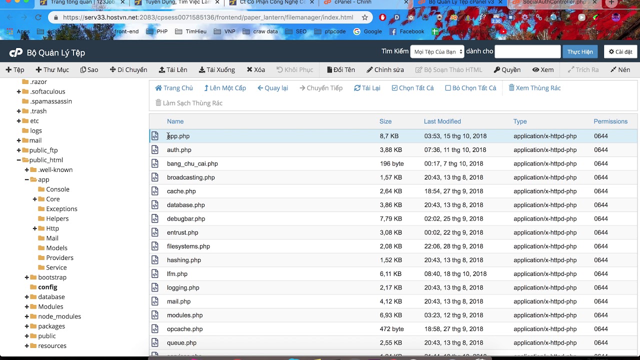 Chuyển trang khi đăng nhập