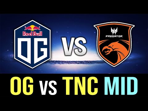 OG vs TNC Mid Lane Battle - Topson vs Armel - 2 Games in a row DOTA 2