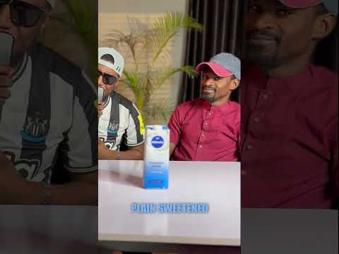 Freestyling with Hollandia Yoghurt in hand—dropping bars with different flavors.