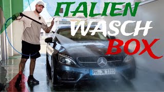 WASCHBOX CHECK ! Auto Waschen in Italien ADBL Exterior Sample SET & Falteimer !CAR WASH SELF SERVICE