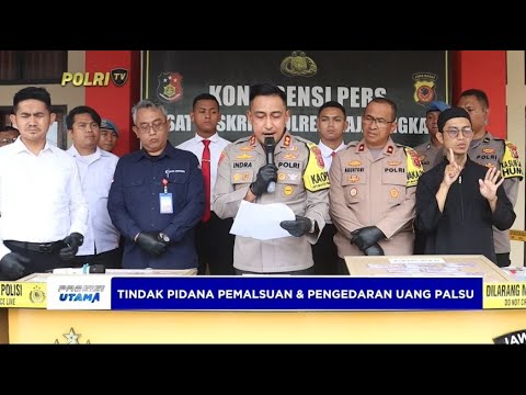 POLRES MAJALENGKA KASUS TINDAK PIDANA PEMALSUAN &amp; PENGEDARAN UANG PALSU