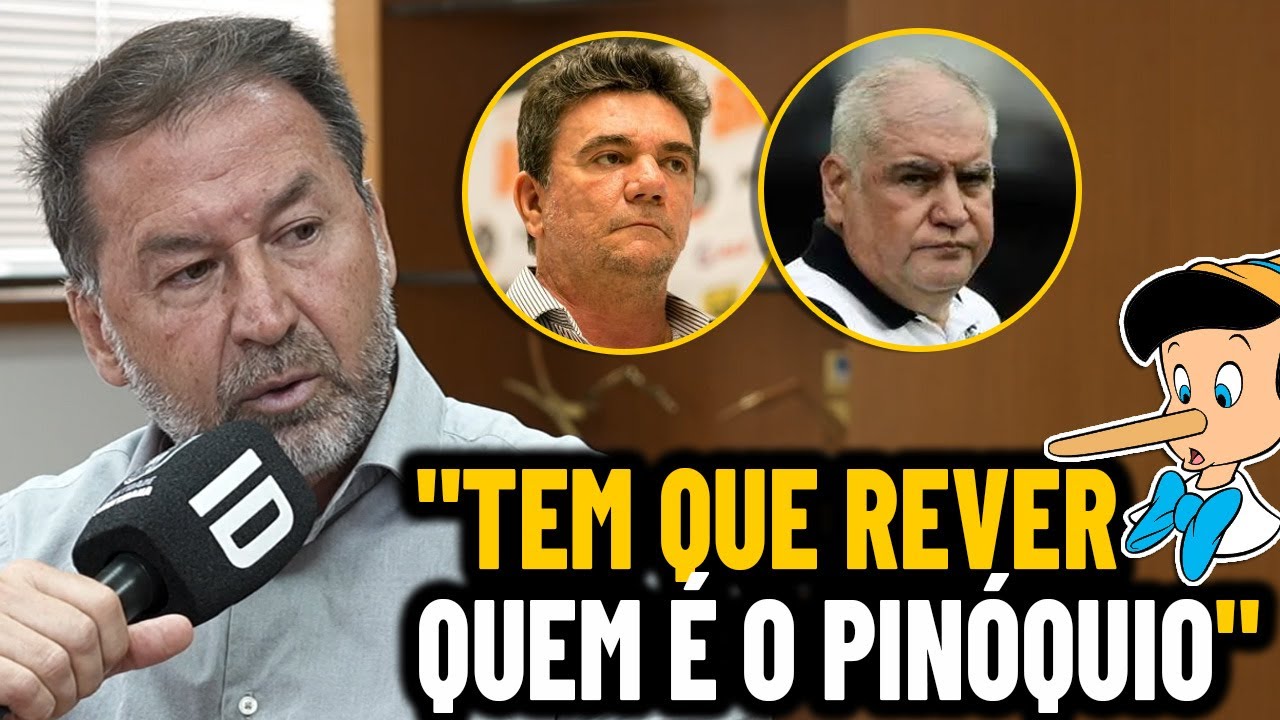 PRESIDENTE DO CORINTHIANS AUGUSTO MELO FALA SOBRE ANDRÉS SANCHEZ E RUBENS GOMES (RUBÃO)