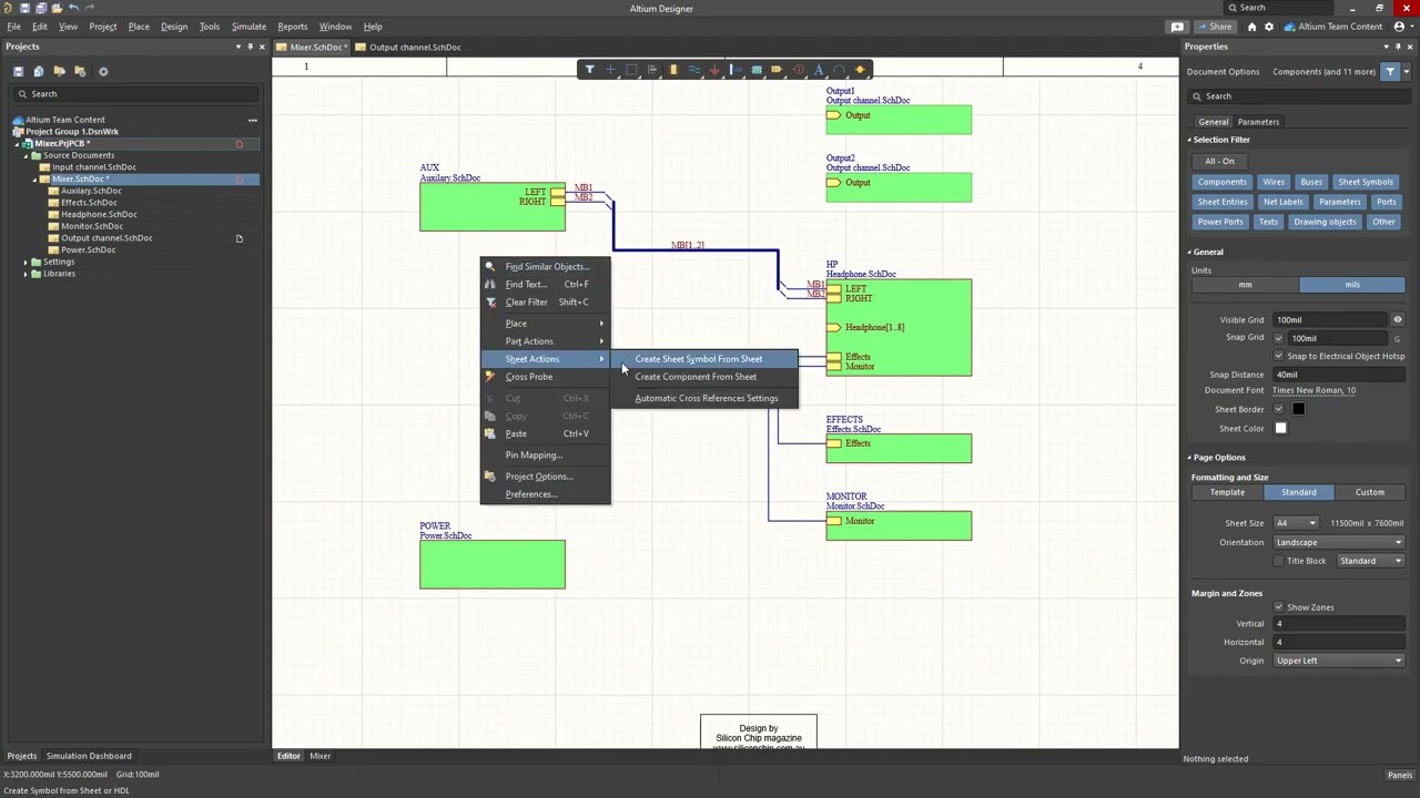 How to Create Schematic Channels | Multichannel Schematic Capture