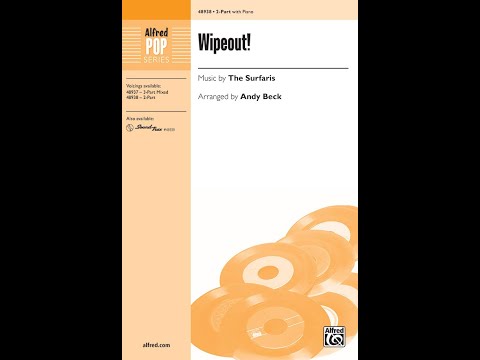 Wipe Out! (2-Part), arr. Andy Beck – Score & Sound