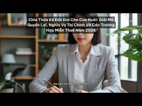 Chia Thừa Kế Đất Đai Cho Con Nuôi: Giải Mã Quyền Lợi, Nghĩa Vụ Tài Chính Và Các Tr... [Tóm Tắt]