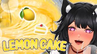 Cooking Handcam: Yellow Ribbon Lemon Cake!🍋🎀✨