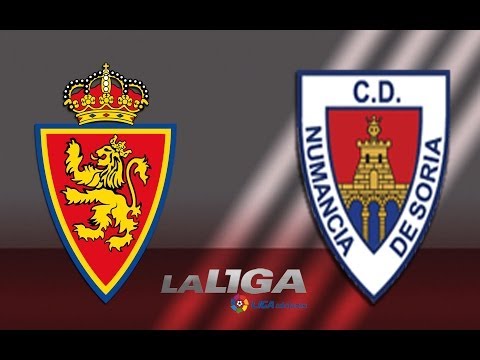 Gol de Henríquez (1-0) en el Real Zaragoza - CD Numancia - HD