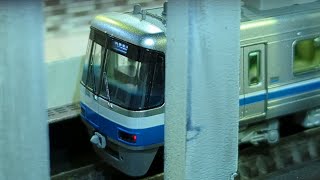 【Nゲージジオラマ】福岡市地下鉄の駅をジオラマで再現